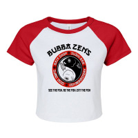 Bubba Zen's Home Of The Combination Bait And Sushi Buffet Raglan Crop Top | Artistshot