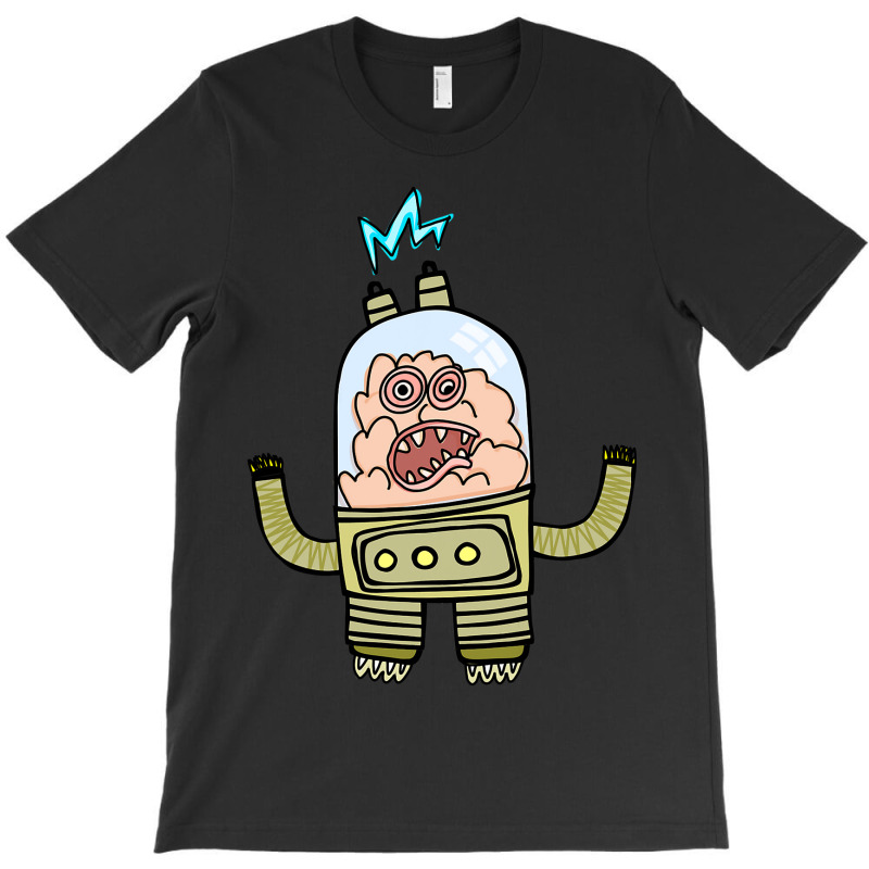 Crazy Alien Robot T-shirt | Artistshot