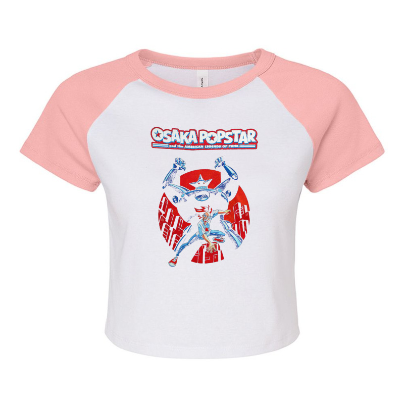 Osaka Popstar Raglan Crop Top by EdieGretchen | Artistshot