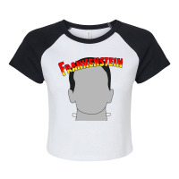 Frankenstein Classic Raglan Crop Top | Artistshot