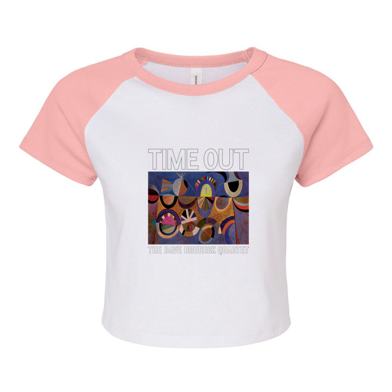 Dave Brubeck Quartet Time Out Raglan Crop Top by GeraldineMorenoLandaker | Artistshot