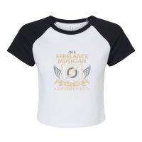 Freelance Musician  What Is Your Superpower Job Gift Item Tee Raglan Crop Top | Artistshot