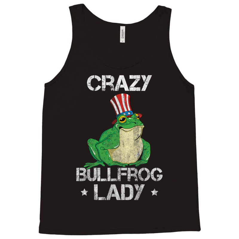 Crazy Bullfrog Lady Catches And Eats Frogs For Toa Tank Top | Artistshot