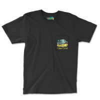 Cape Coral Beach Sun Surf Sand Travel Pocket T-shirt | Artistshot