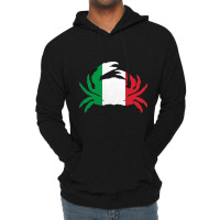 Crab Vintage Italy 2italian Flag Seafood Lover Ita Lightweight Hoodie | Artistshot