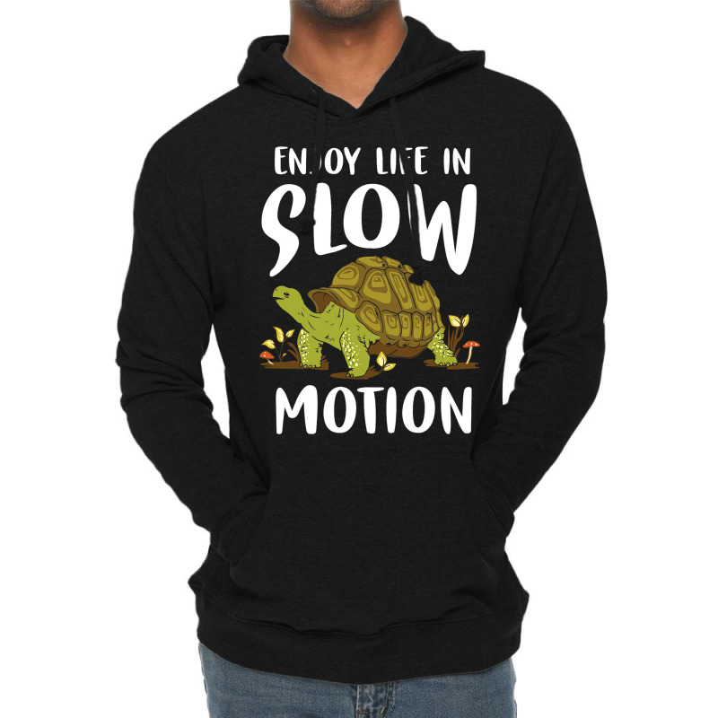 Turtle Tortoise Chill Slow Loggerhead Leatherback  Lightweight Hoodie | Artistshot