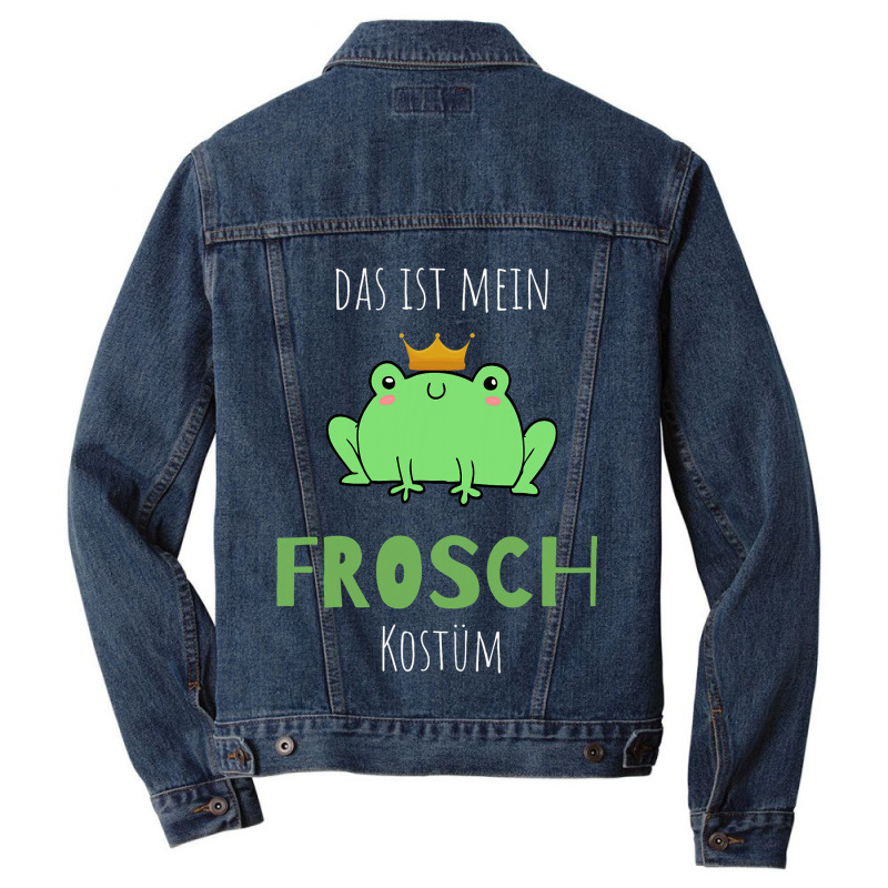 Toad Frog Costume 2carnival Fancy Dress Adult Men Denim Jacket | Artistshot