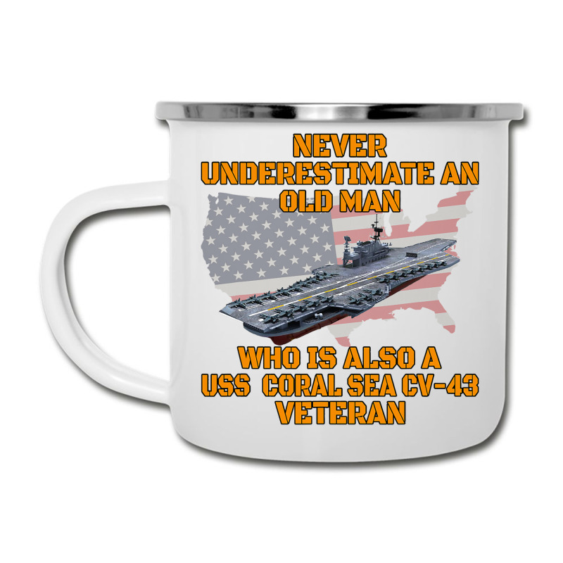 Veteran Day Aircraft Carrier Coral Sea Cv43 Warshi Camper Cup | Artistshot