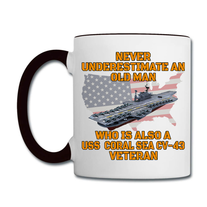 Veteran Day Aircraft Carrier Coral Sea Cv43 Warshi Coffee Mug | Artistshot