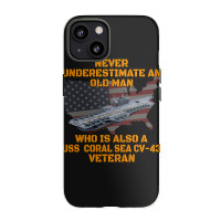 Veteran Day Aircraft Carrier Coral Sea Cv43 Warshi Iphone 13 Case | Artistshot