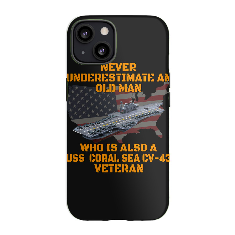 Veteran Day Aircraft Carrier Coral Sea Cv43 Warshi Iphone 13 Case | Artistshot