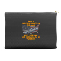 Veteran Day Aircraft Carrier Coral Sea Cv43 Warshi Accessory Pouches | Artistshot