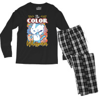 The Color Whisperer 2painter Men's Long Sleeve Pajama Set | Artistshot