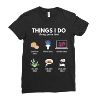 Things I Do In My Spare Time Aquarium Coral Frag 2 Ladies Fitted T-shirt | Artistshot