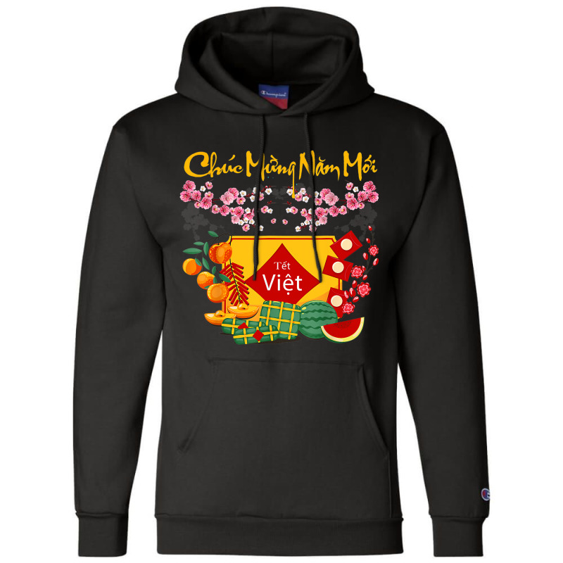 Vietnamese Lunar New Year Tet Viet Tiger Chuc Mung Champion Hoodie | Artistshot