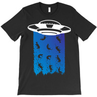 Ufo Abduction Alien Cat Extraterrestrial Kitty Own T-shirt | Artistshot