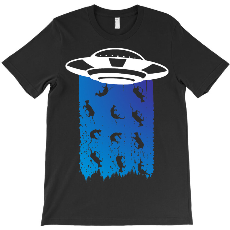 Ufo Abduction Alien Cat Extraterrestrial Kitty Own T-shirt | Artistshot