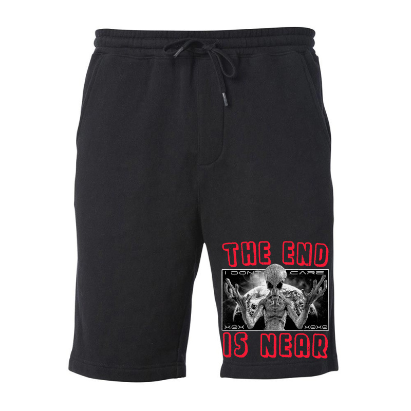 The End Is Close 2alien Streetwear 21 Fleece Short | Artistshot