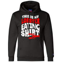 Vintage This Is My Lobster Eating Champion Hoodie | Artistshot