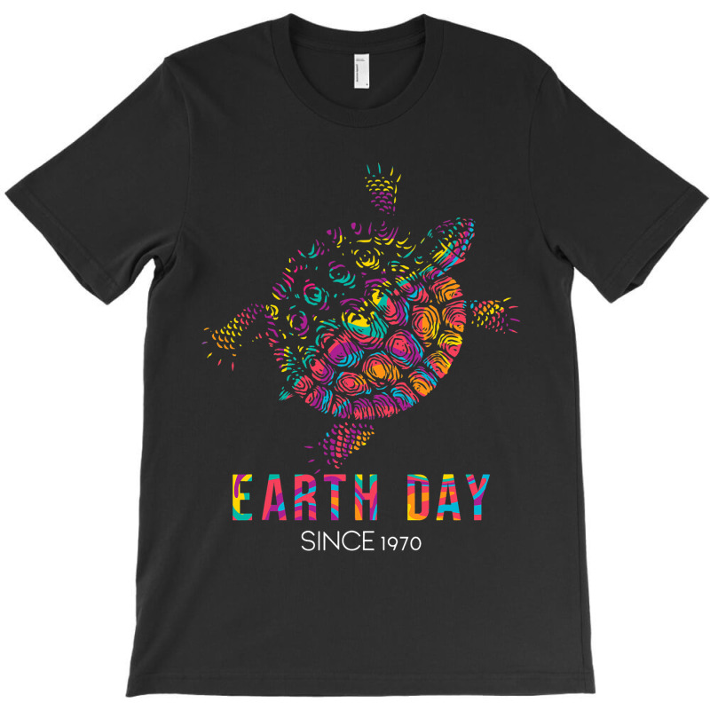 Turtle Environmental Protection Earth Day Since 19 T-shirt | Artistshot