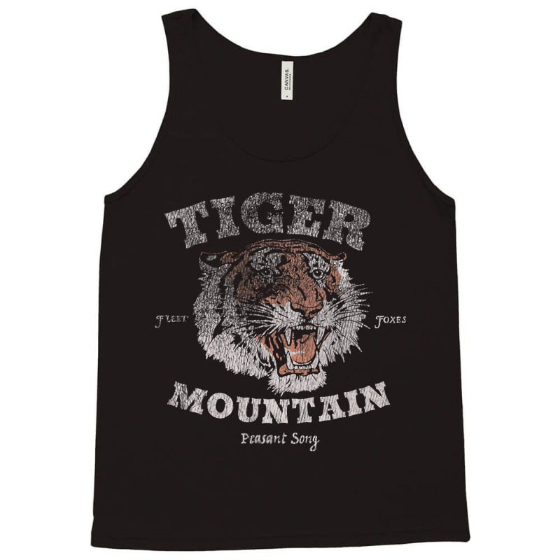 Tiger Fleet Foxes Mountain Pcasant Song Tank Top | Artistshot