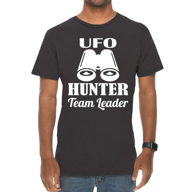 Ufo Hunter Team Leader Binoculars Vintage T-shirt | Artistshot