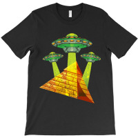 Unidentified Flying Object Egyptian Pyramids Abduc T-shirt | Artistshot