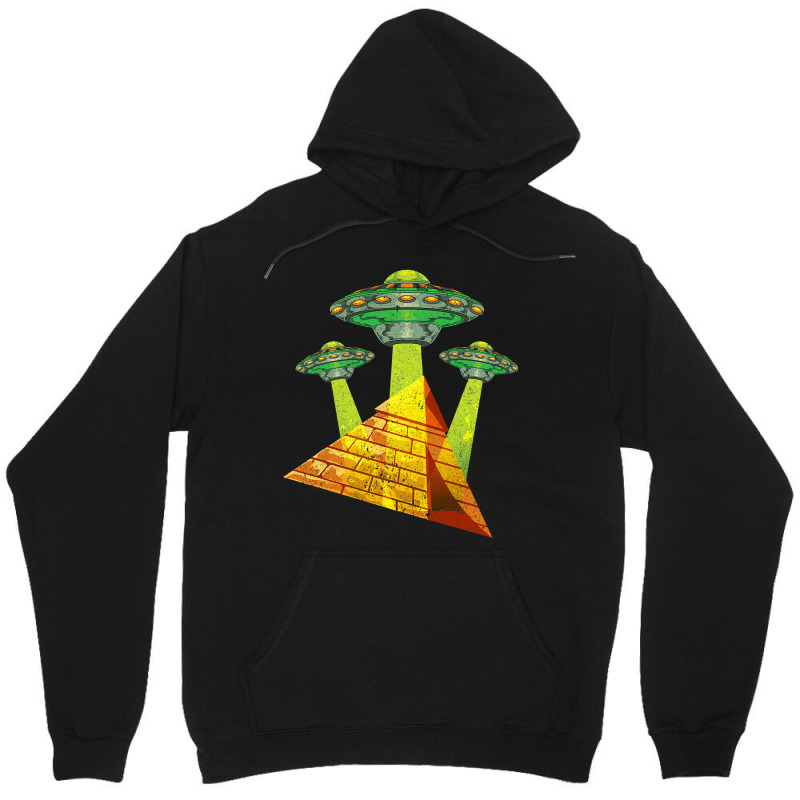 Unidentified Flying Object Egyptian Pyramids Abduc Unisex Hoodie | Artistshot