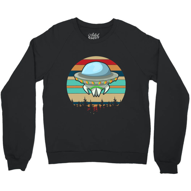 Unidentified Flying Object Extraterrestrial Alien  Crewneck Sweatshirt | Artistshot