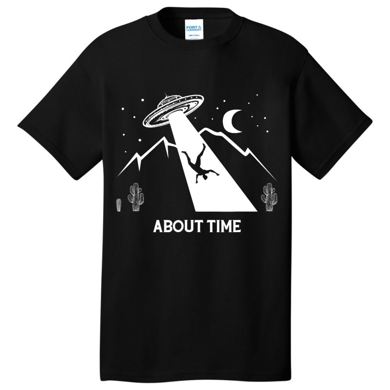 Unidentified Flying Object In Space 2ufo Abduction Basic T-shirt | Artistshot