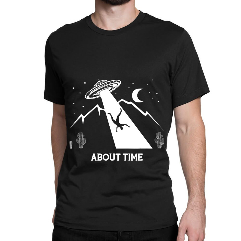 Unidentified Flying Object In Space 2ufo Abduction Classic T-shirt | Artistshot