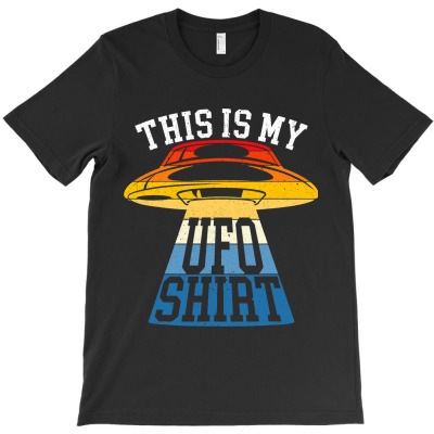 Vintage Ufo Retro Extraterrestrial Alien T-shirt By Mahdisabo - Artistshot