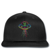 Unidentified Flying Object In Space 2ufo Abduction Printed Hat | Artistshot