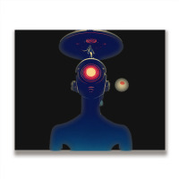 Unidentified Flying Object Portrait Scifi Alien Metal Print Horizontal | Artistshot