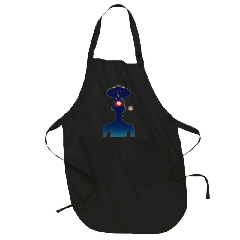 Unidentified Flying Object Portrait Scifi Alien Full-length Apron | Artistshot