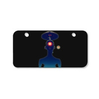 Unidentified Flying Object Portrait Scifi Alien Bicycle License Plate | Artistshot