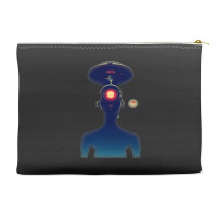 Unidentified Flying Object Portrait Scifi Alien Accessory Pouches | Artistshot