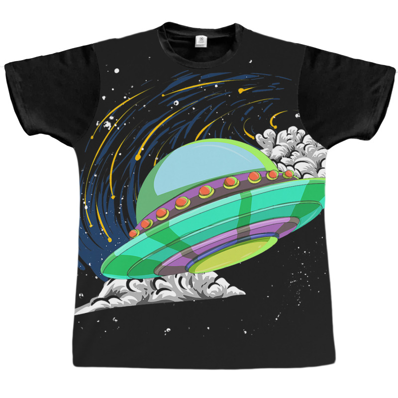 Unidentified Flying Object Science Fiction Ufo Bel Graphic T-shirt | Artistshot