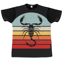 Vintage Zodiac Sign Scorpion Graphic T-shirt | Artistshot