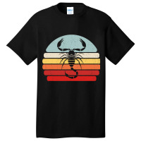 Vintage Zodiac Sign Scorpion Basic T-shirt | Artistshot