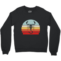 Vintage Zodiac Sign Scorpion Crewneck Sweatshirt | Artistshot