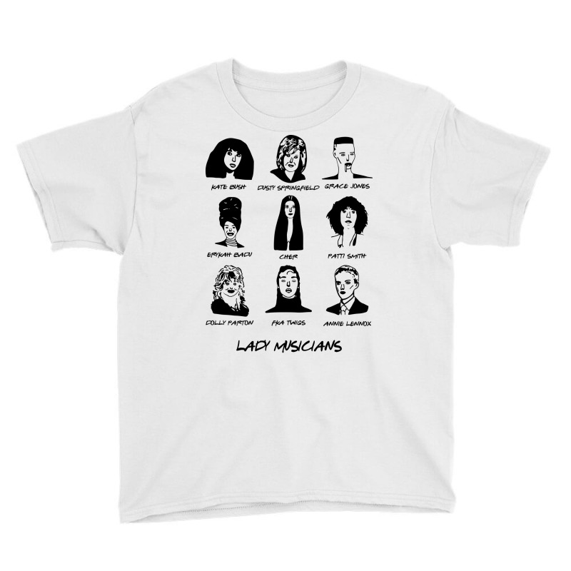 Lady Musicians Youth Tee | Artistshot