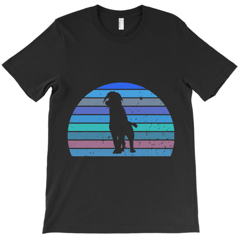 Vintage Retro Saber Toothed Tiger Dinosaur Sunset  T-shirt | Artistshot