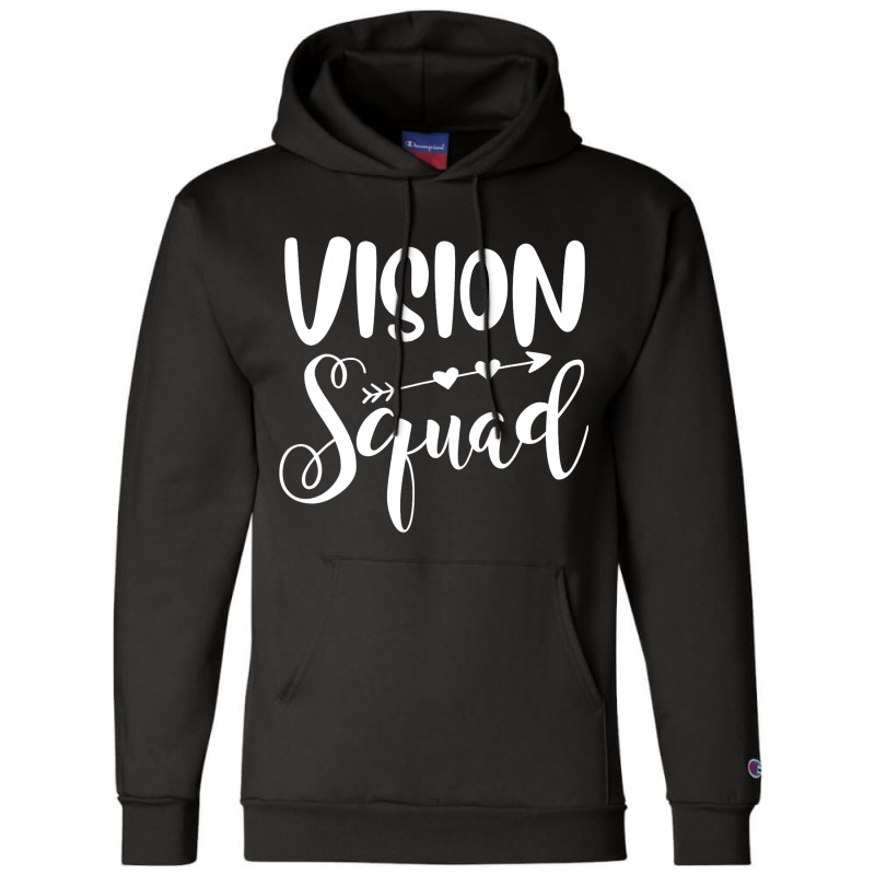 Vision Squad Cute Eye Doctor Optometrist Optometry Champion Hoodie | Artistshot