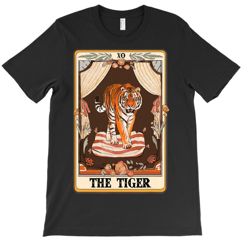 The Tiger Tarot Card Tiger Lover Wild Animal Lover T-shirt | Artistshot