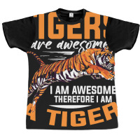 Tiger Animals 2tigers Are Awesome Graphic T-shirt | Artistshot