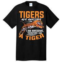 Tiger Animals 2tigers Are Awesome Basic T-shirt | Artistshot