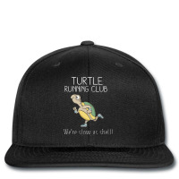 Turtle Running Club Funny Turtle Running Printed Hat | Artistshot