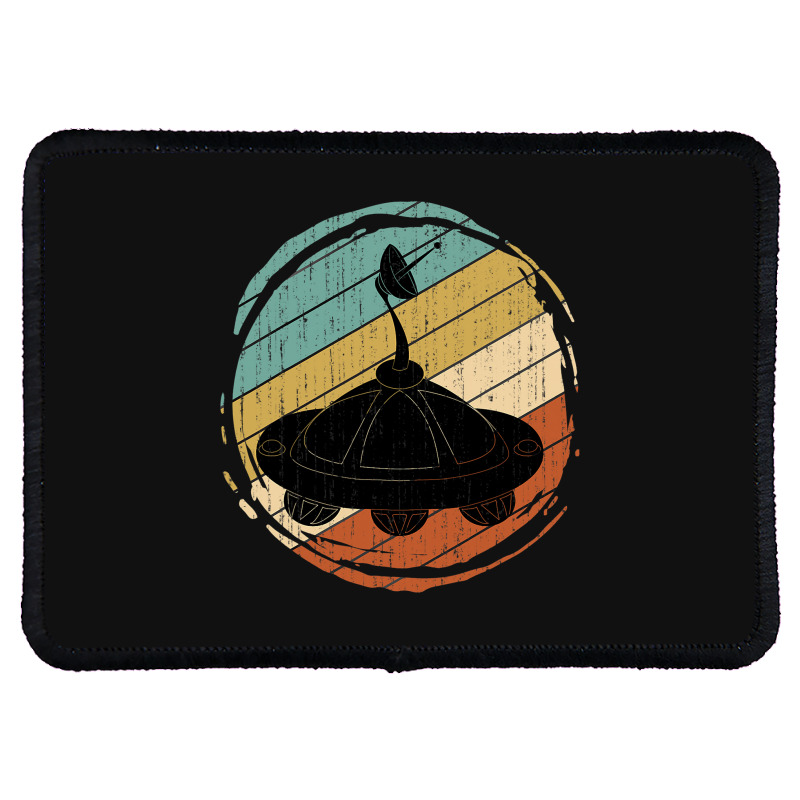 Ufo Unidentified Flying Object Sci Fi Retro Ufo Rectangle Patch | Artistshot