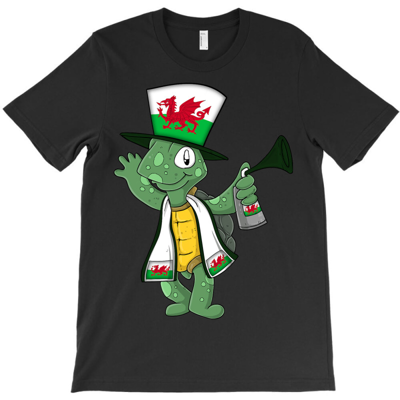 Wales Fan Turtle T-shirt | Artistshot